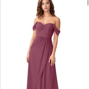 Azazie Millie Mulberry Bridemaid Dress